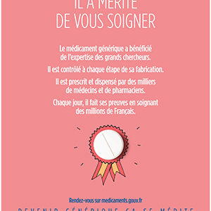 Affiche Médicament Générique