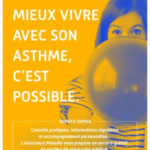 Affiche sophia asthme