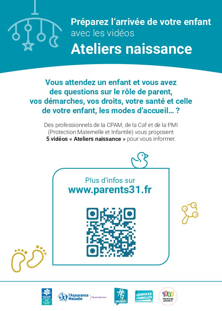 Flyer A5 Atelier Naissance